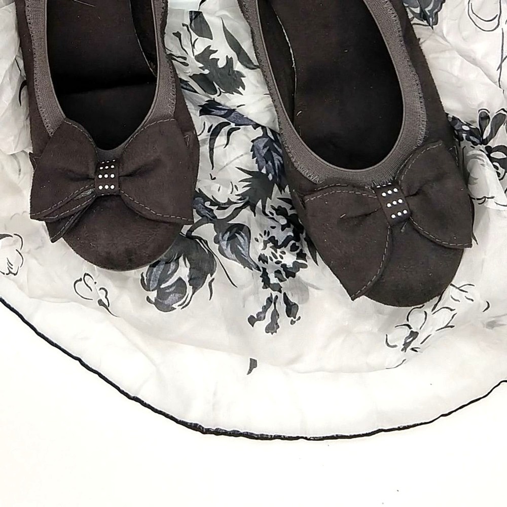 MICHAEL Michael Kors Gray Flats with Bow Women's 6micMichael Kors - Picture 5 of 8